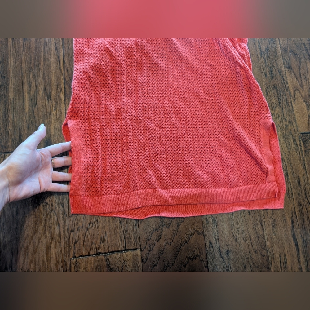 Pact Coral Sleeveless Knit Dress Cover-up - Picture 5 of 7
